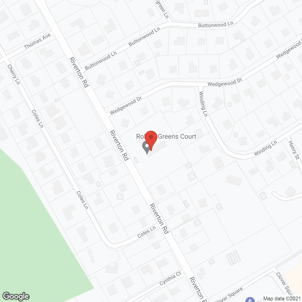 Map of the neighborhood around Cinnaminson Home