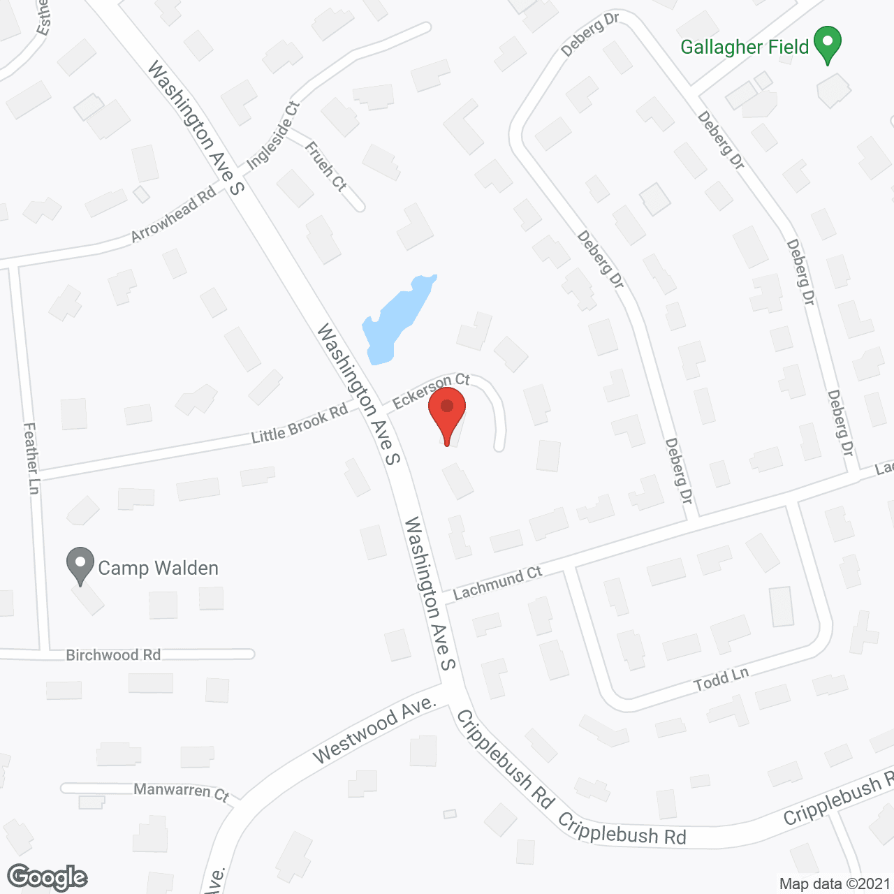Map of the neighborhood around Ingleside Nursing Home