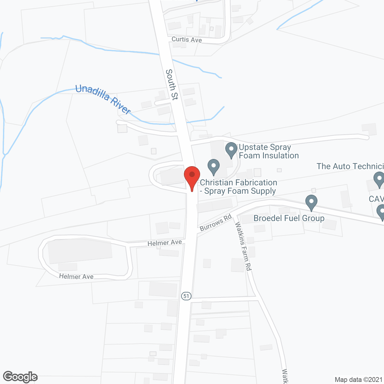Map of the neighborhood around General Winfield Scott House