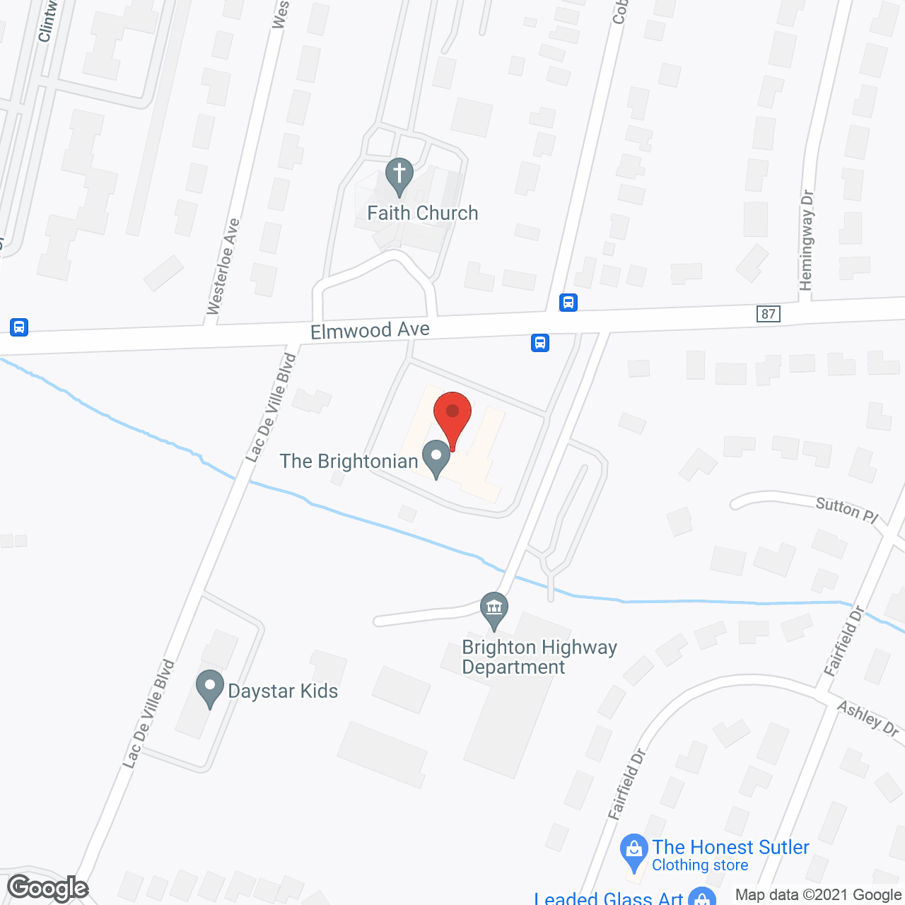 Brightonian Nursing Home in google map