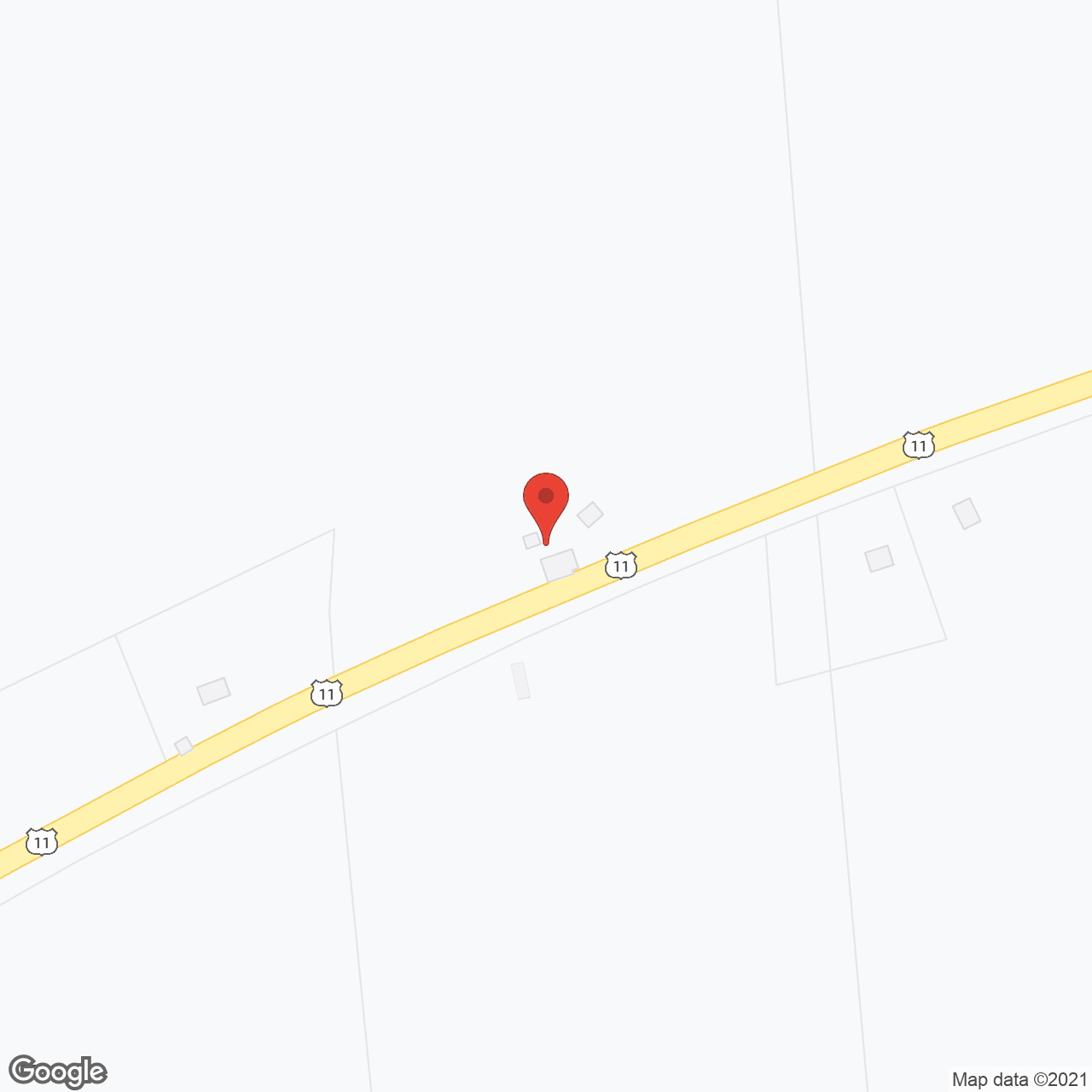Map of the neighborhood around Pat and Dave Solich's PC Home