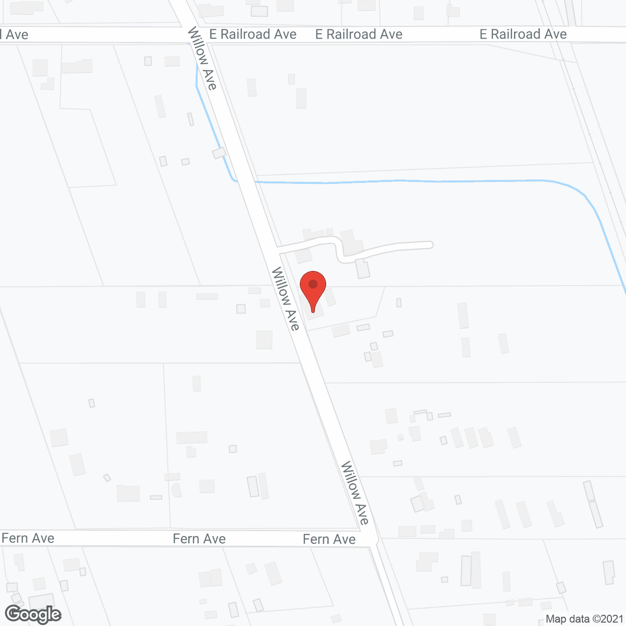 Map of the neighborhood around Sunset House