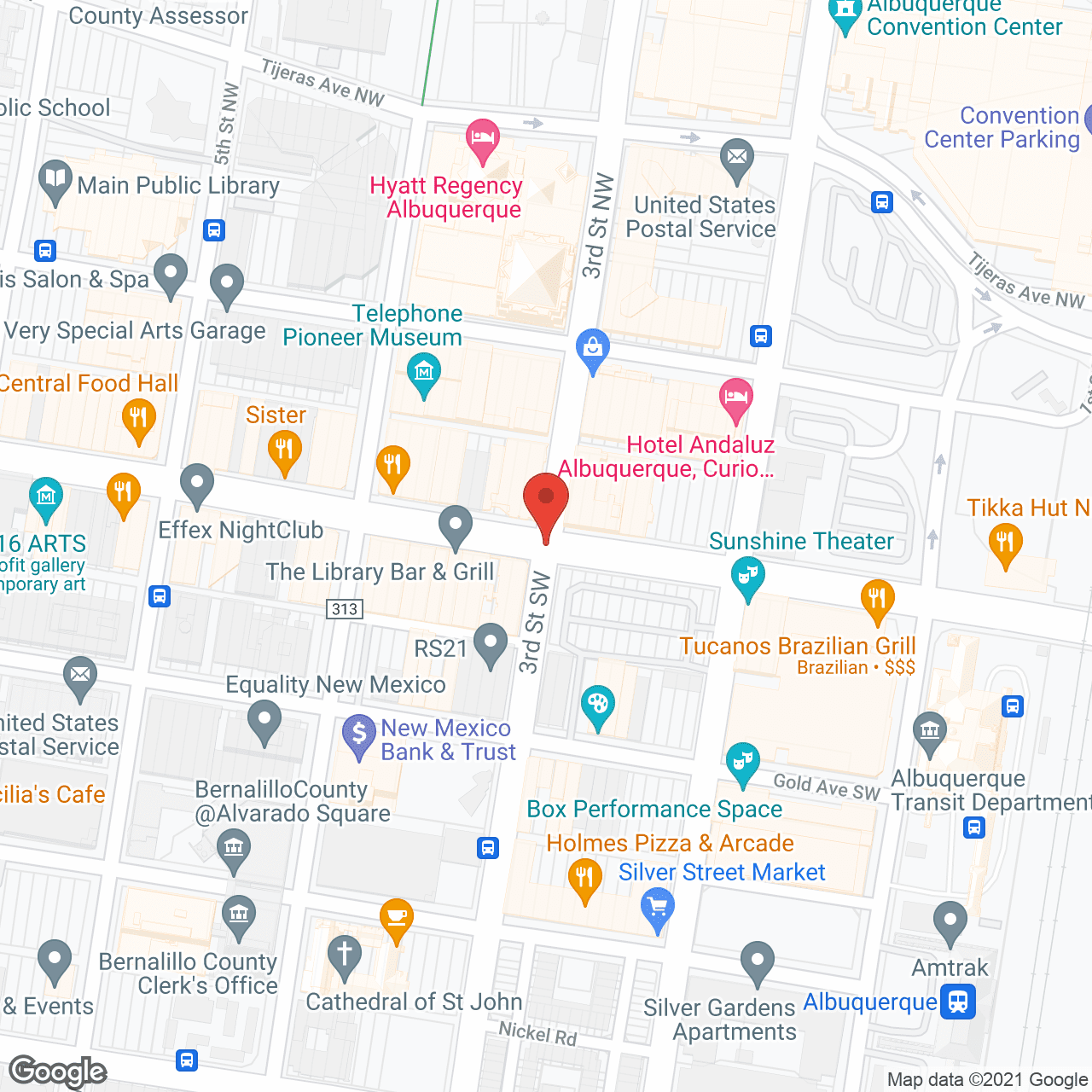 Map of the neighborhood around Senior Care Arvilla