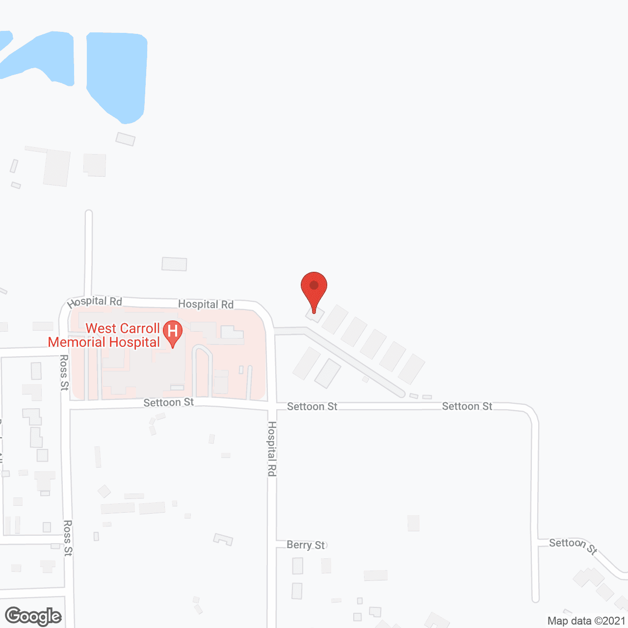 Map of the neighborhood around White Oaks Terrace Apartments