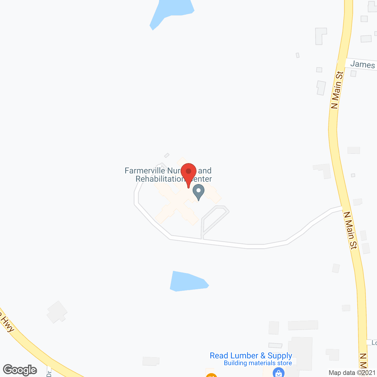 Map of the neighborhood around Chateau D'Arbonne Nurse Care
