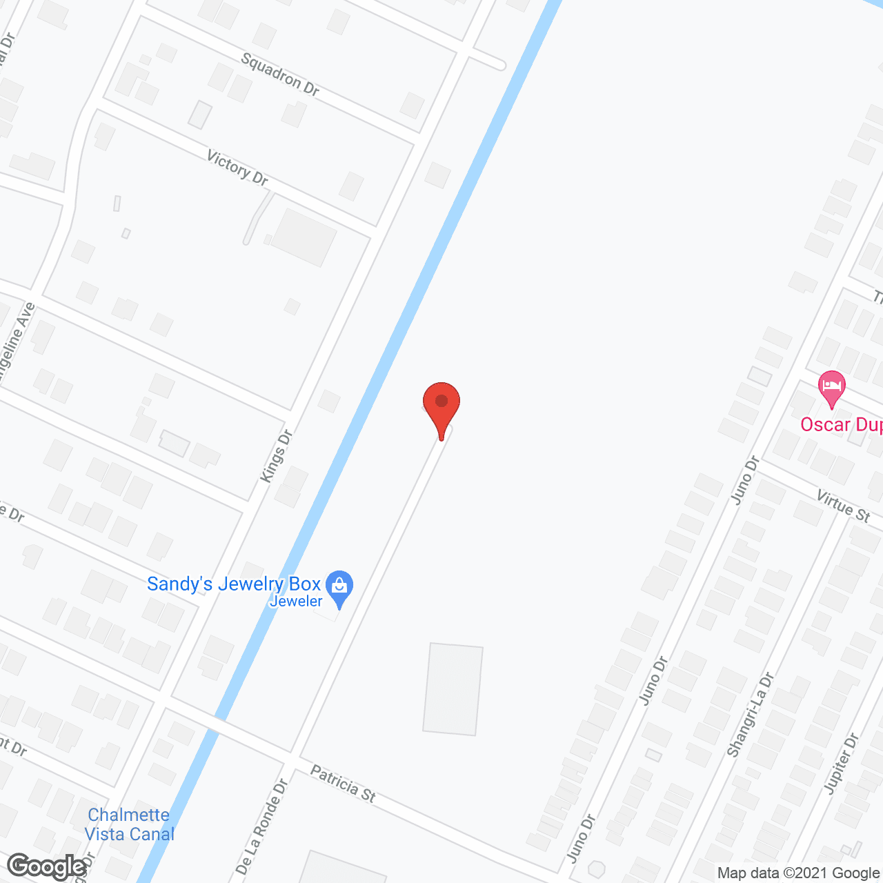 Map of the neighborhood around Huntington Place Senior Community