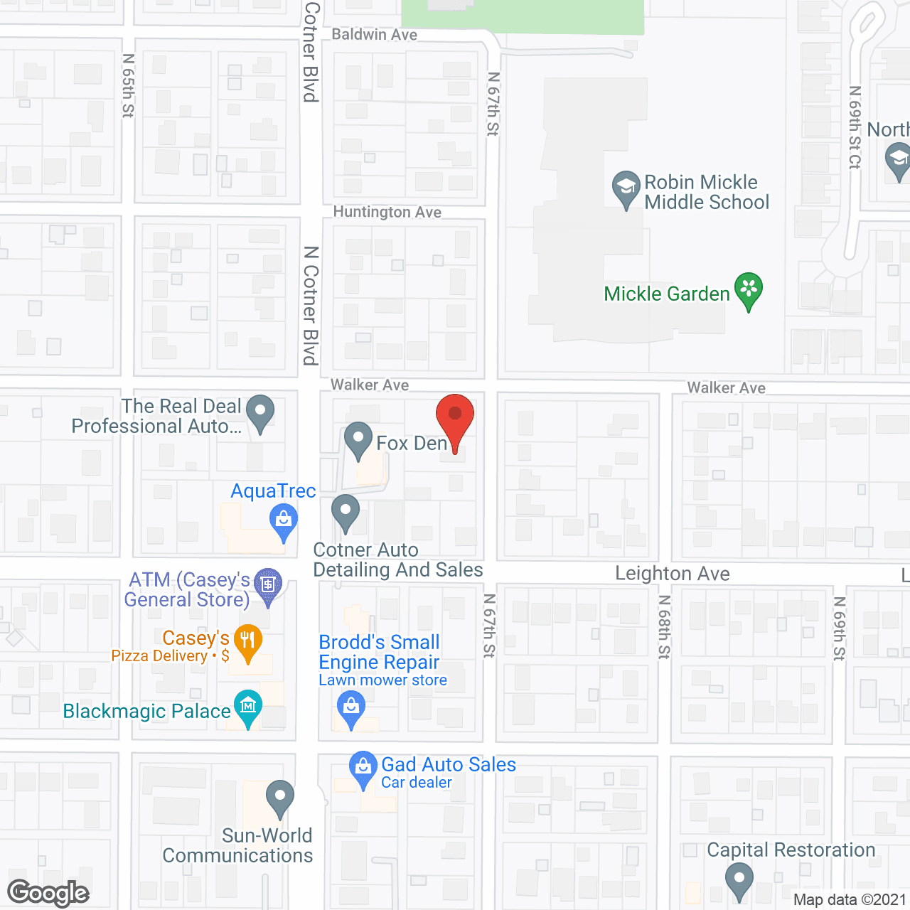 Elders Plus in google map