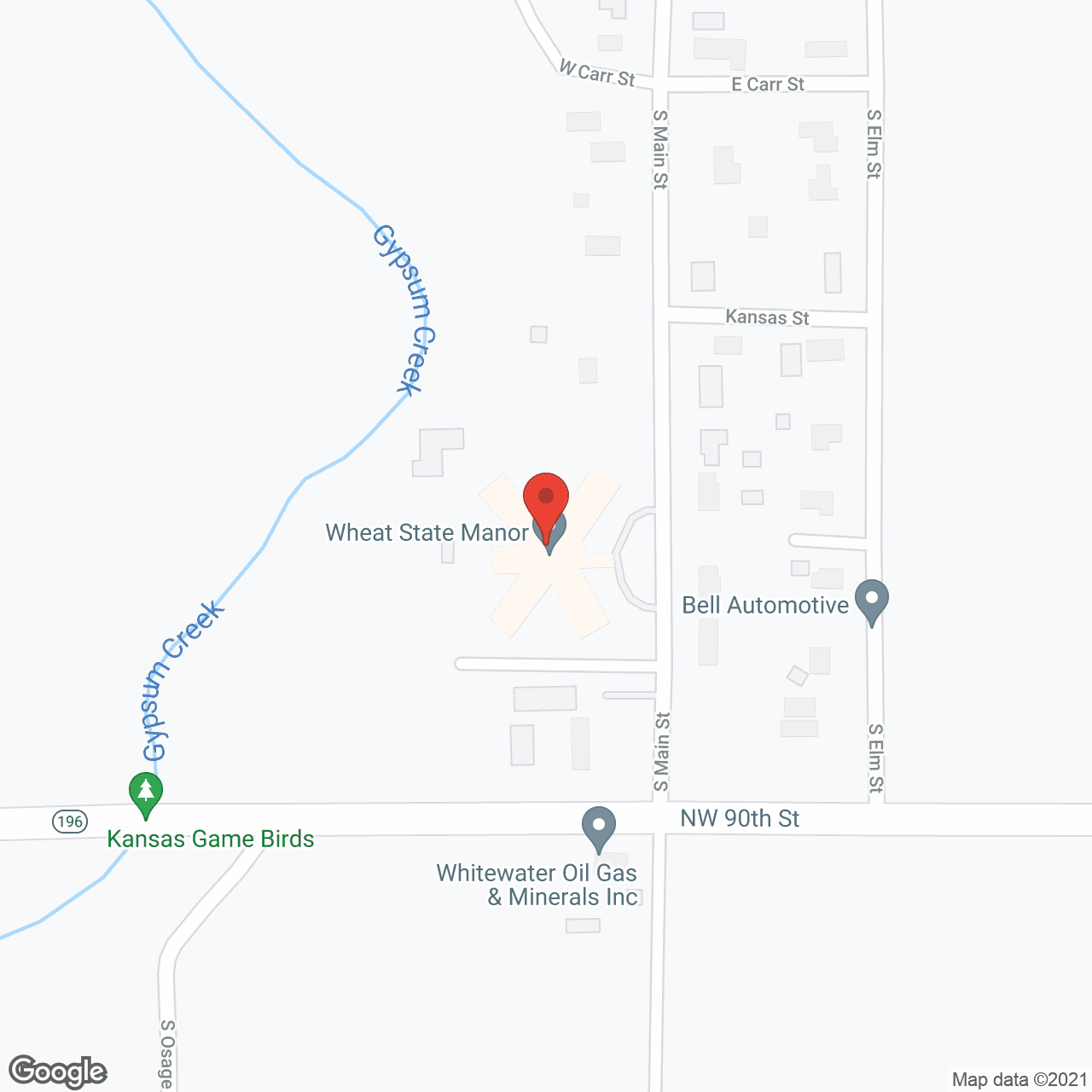 Map of the neighborhood around Wheat State Manor Inc