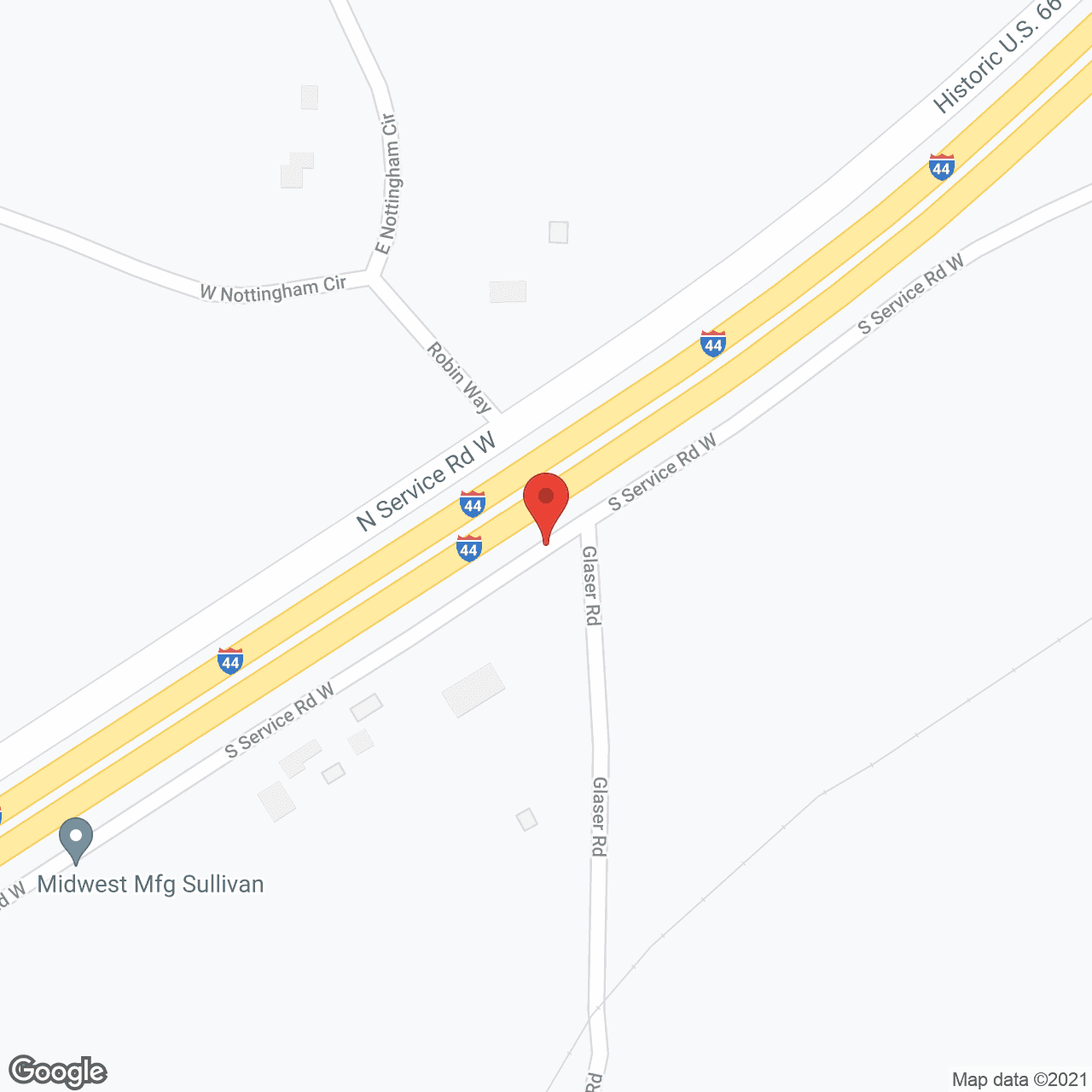 Map of the neighborhood around Happy Acres Residential Care