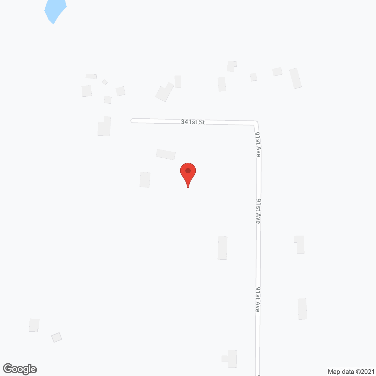 Map of the neighborhood around Arlington Place of St Joseph