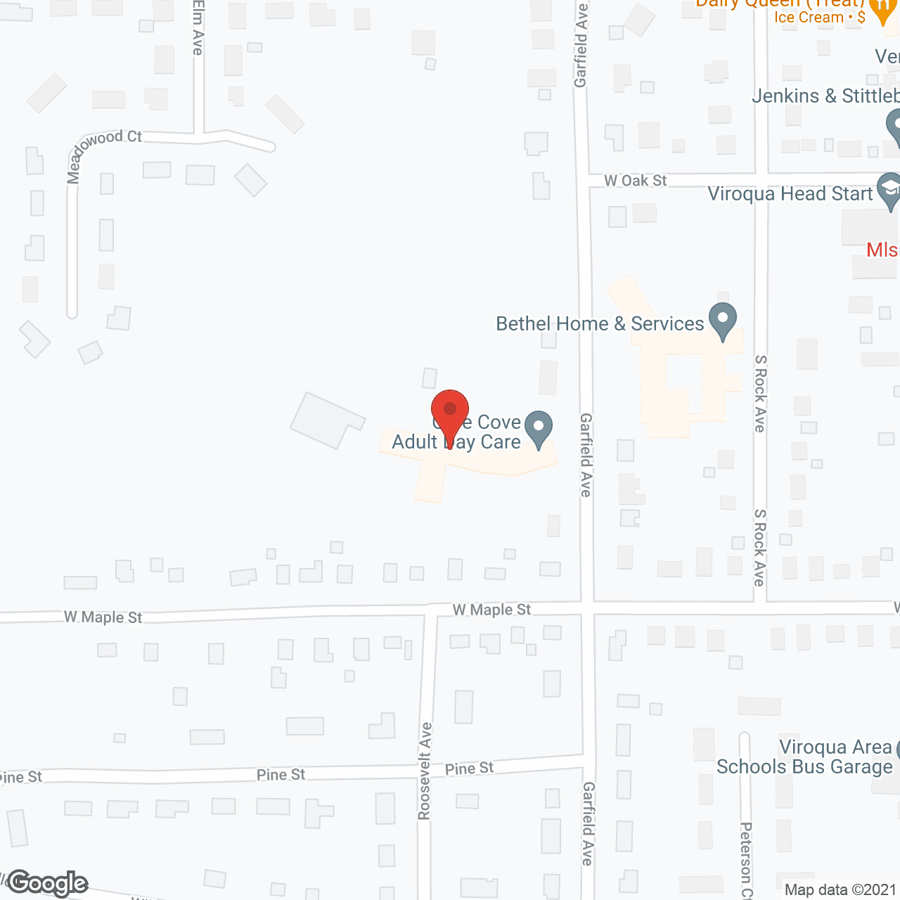 Map of the neighborhood around Bethel Oaks Memory Care Home