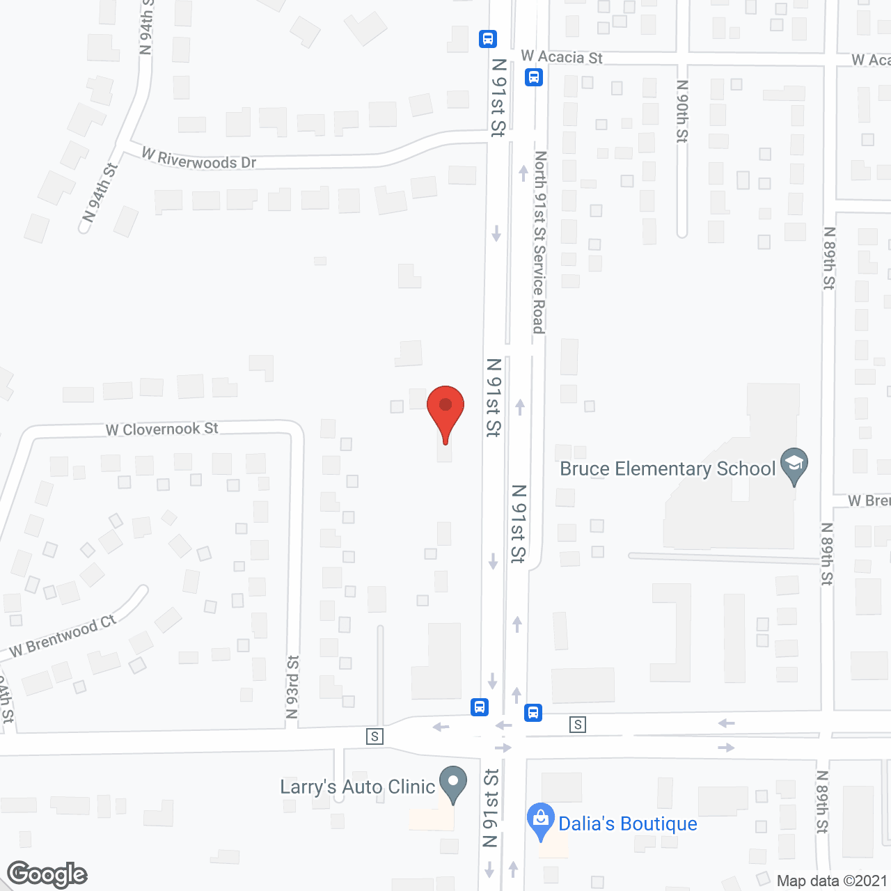 Map of the neighborhood around Peace Residential Home Inc