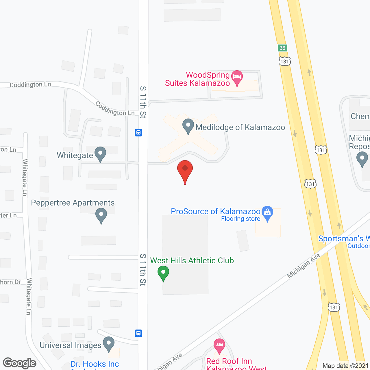Map of the neighborhood around Windsor Estates