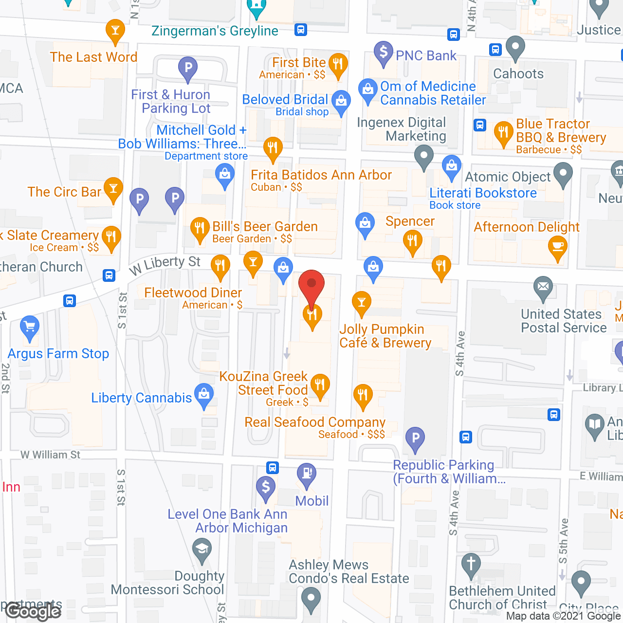 Map of the neighborhood around Abco, Inc. #939196