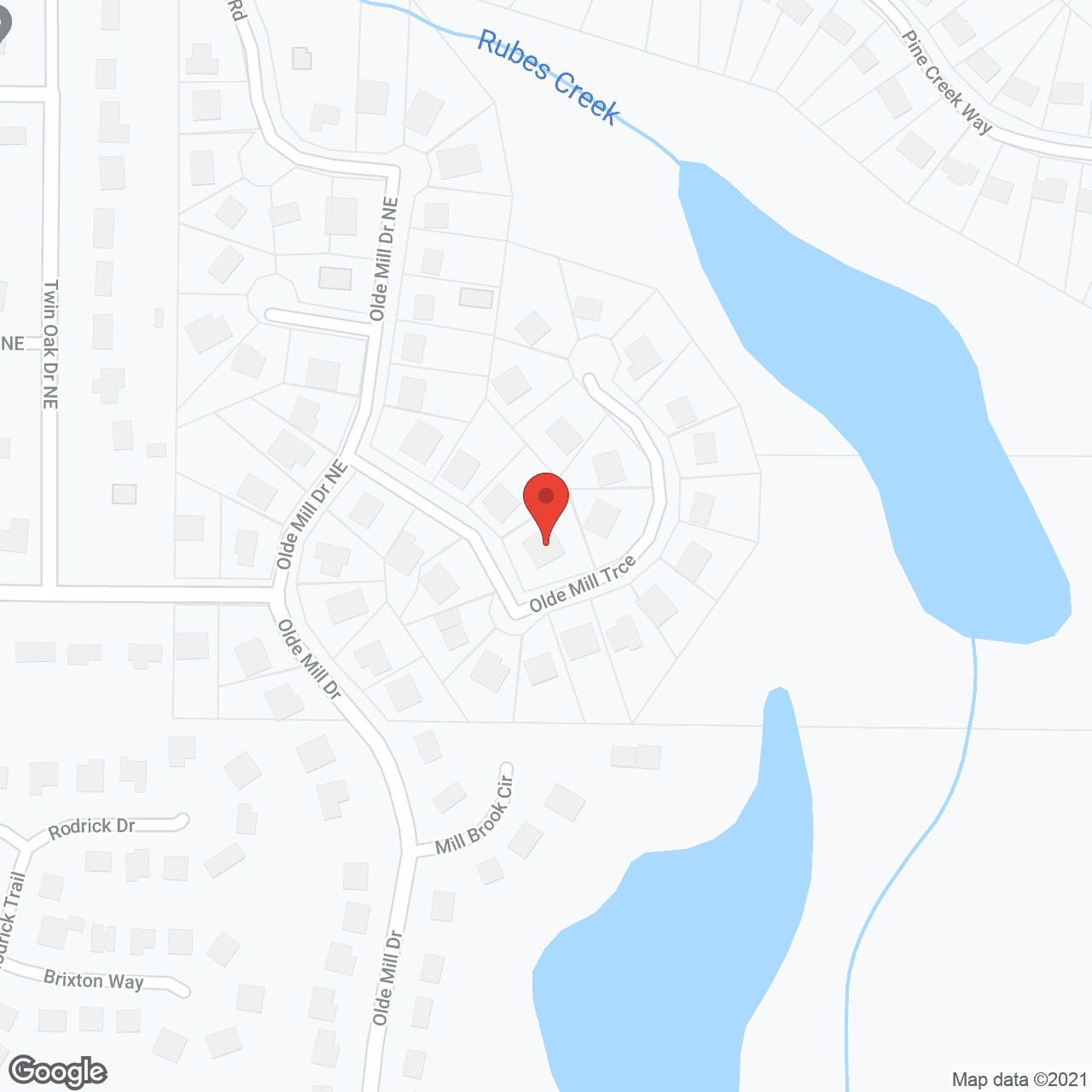 Map of the neighborhood around Life Force Inc