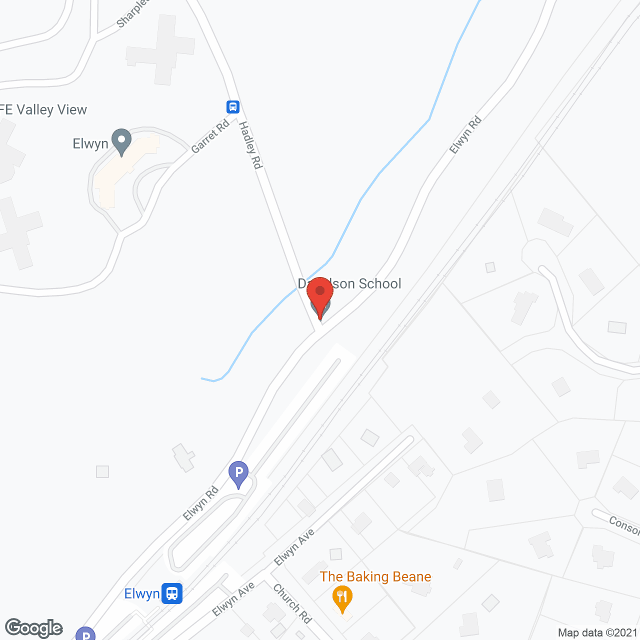 Map of the neighborhood around Elwyn Whitehouse
