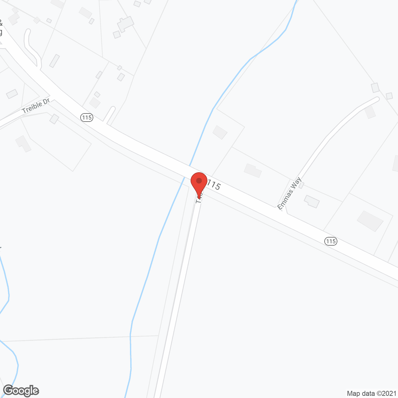 Map of the neighborhood around Brookmont Health Care Center