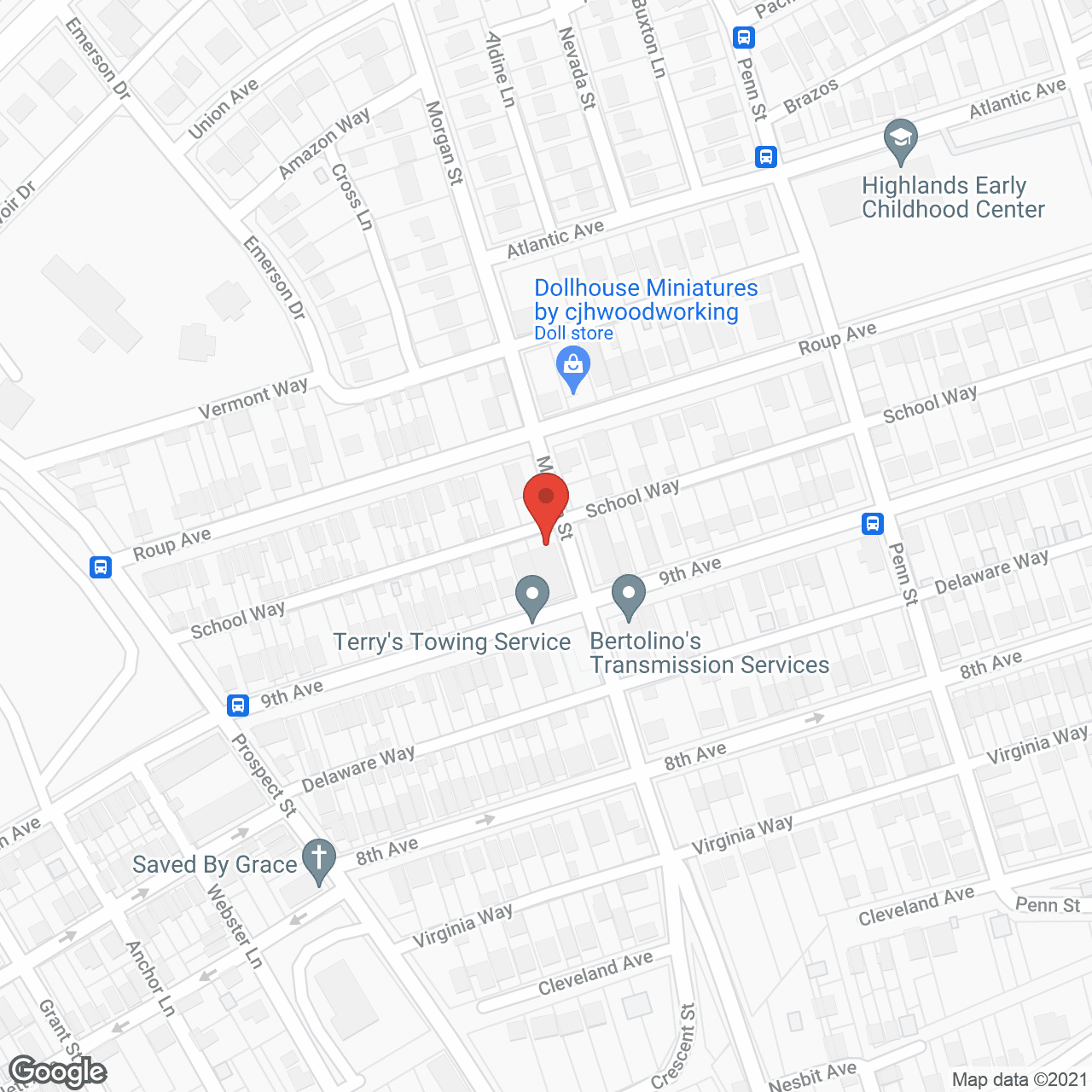 Map of the neighborhood around Applewood Personal Care Homes - CLOSED