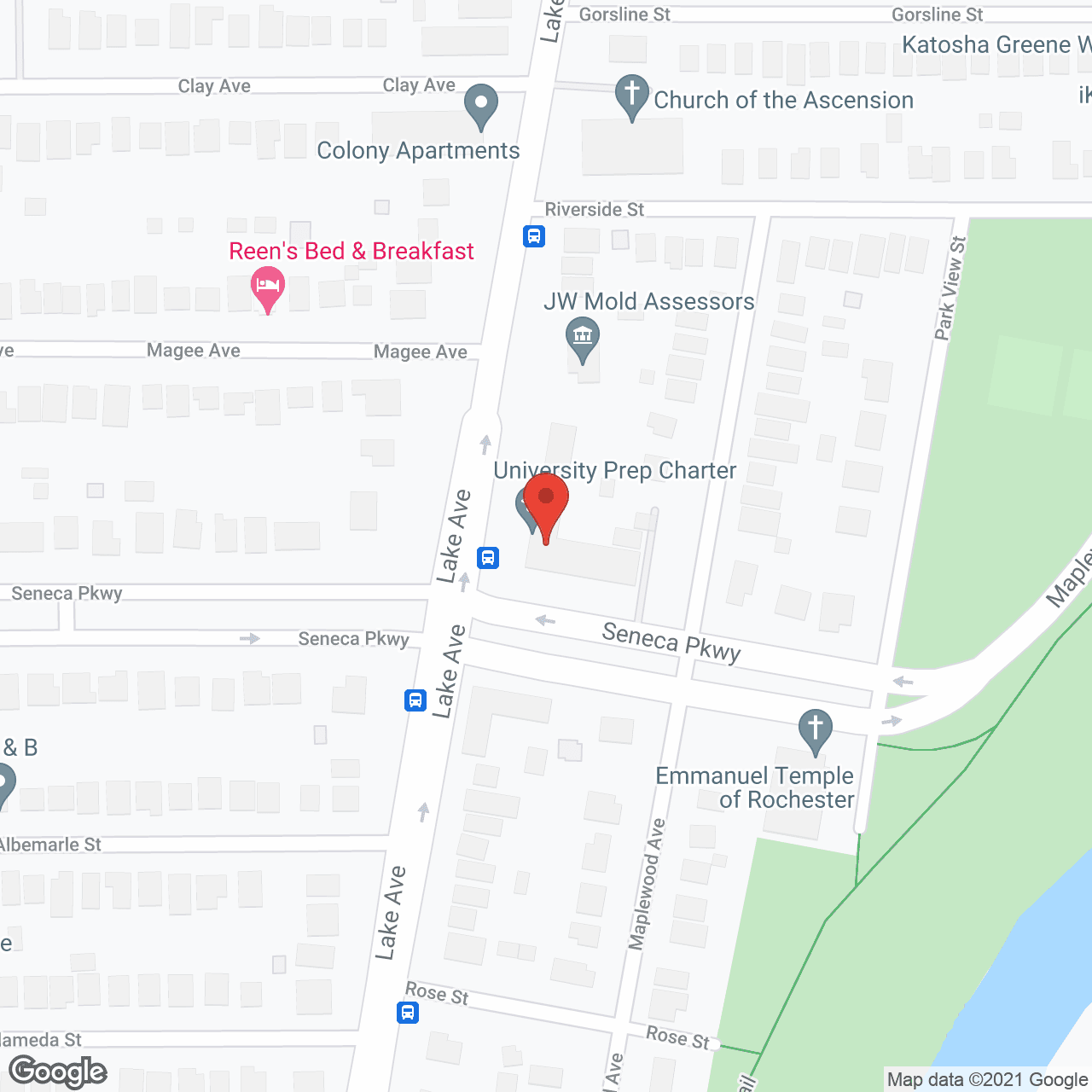 Map of the neighborhood around Brae Loch Manor Health Care