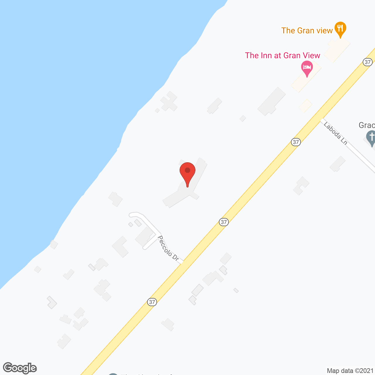 Map of the neighborhood around United Helpers Cedars Nursing