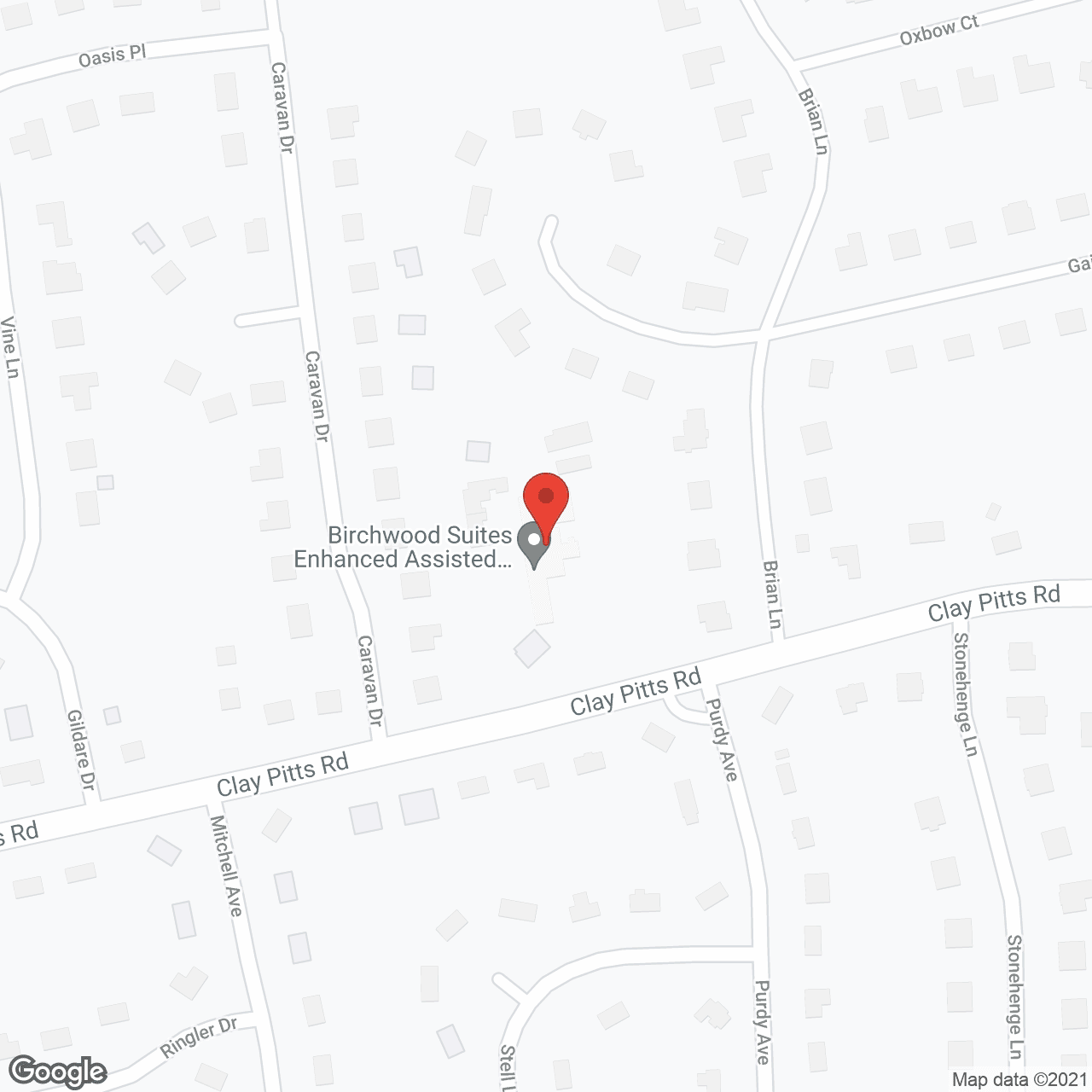 Map of the neighborhood around Birchwood Suites Enhanced Assisted Living and Memory Care
