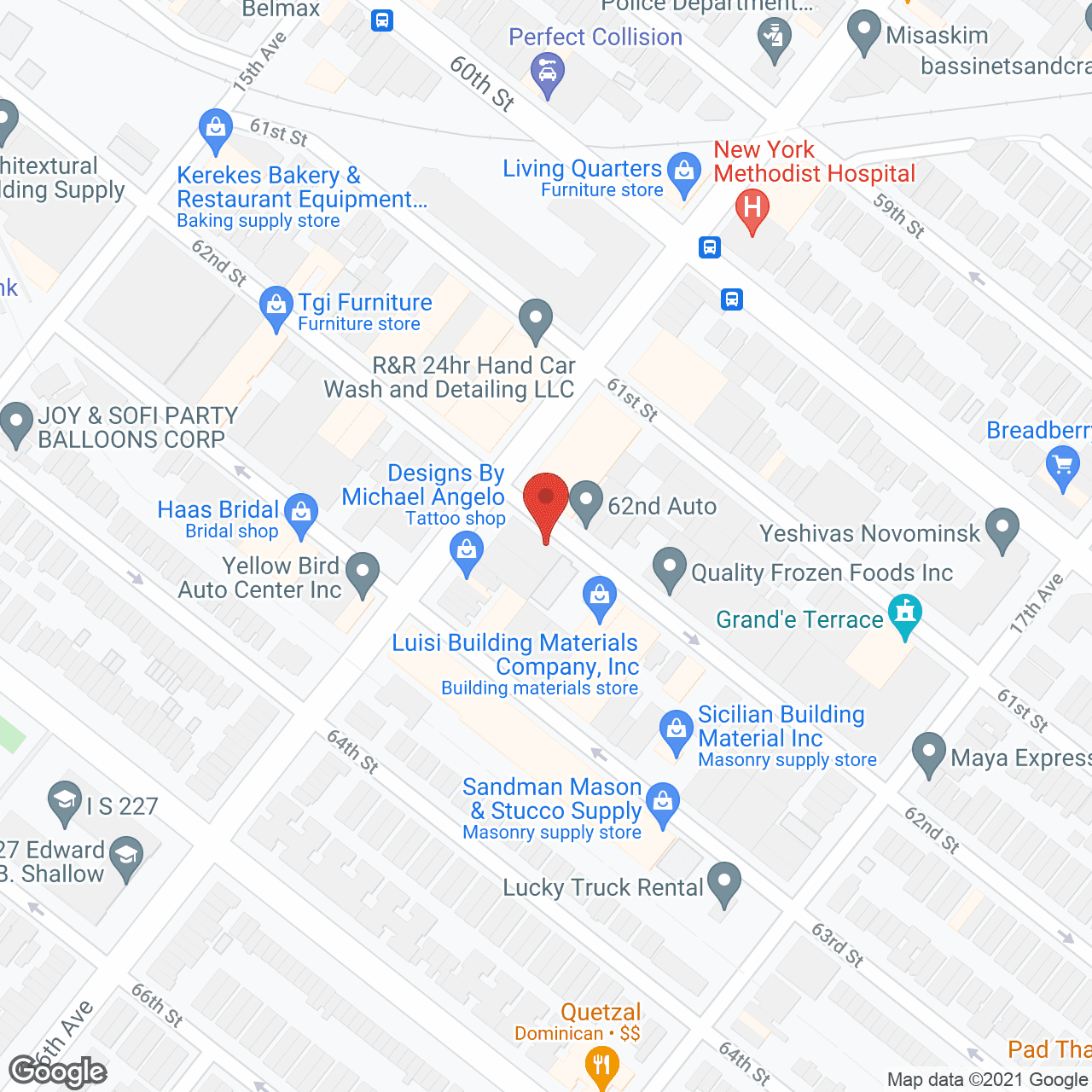 Map of the neighborhood around Geri-Care Systems Inc