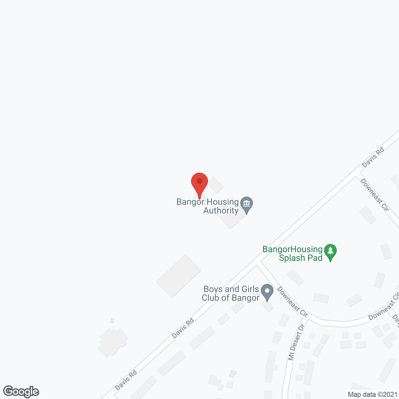 Map of the neighborhood around Crestwood Place