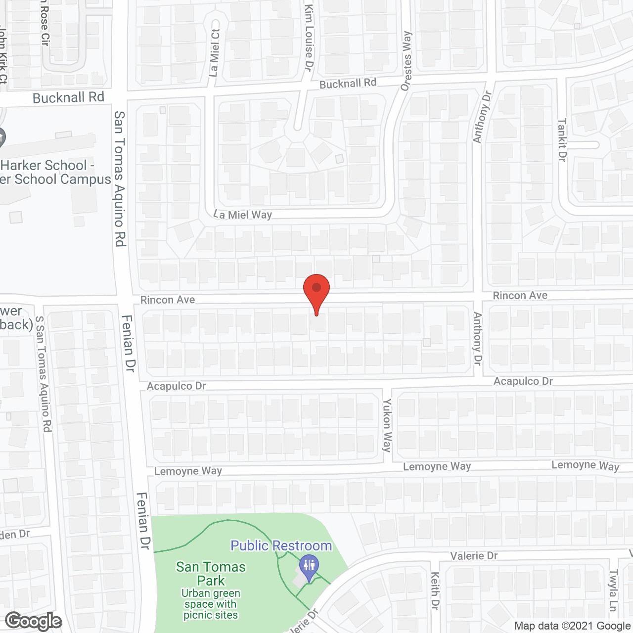 Map of the neighborhood around Ambrosia Home
