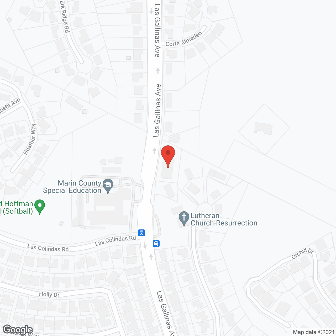 Map of the neighborhood around Golden Home Extended Care, Inc
