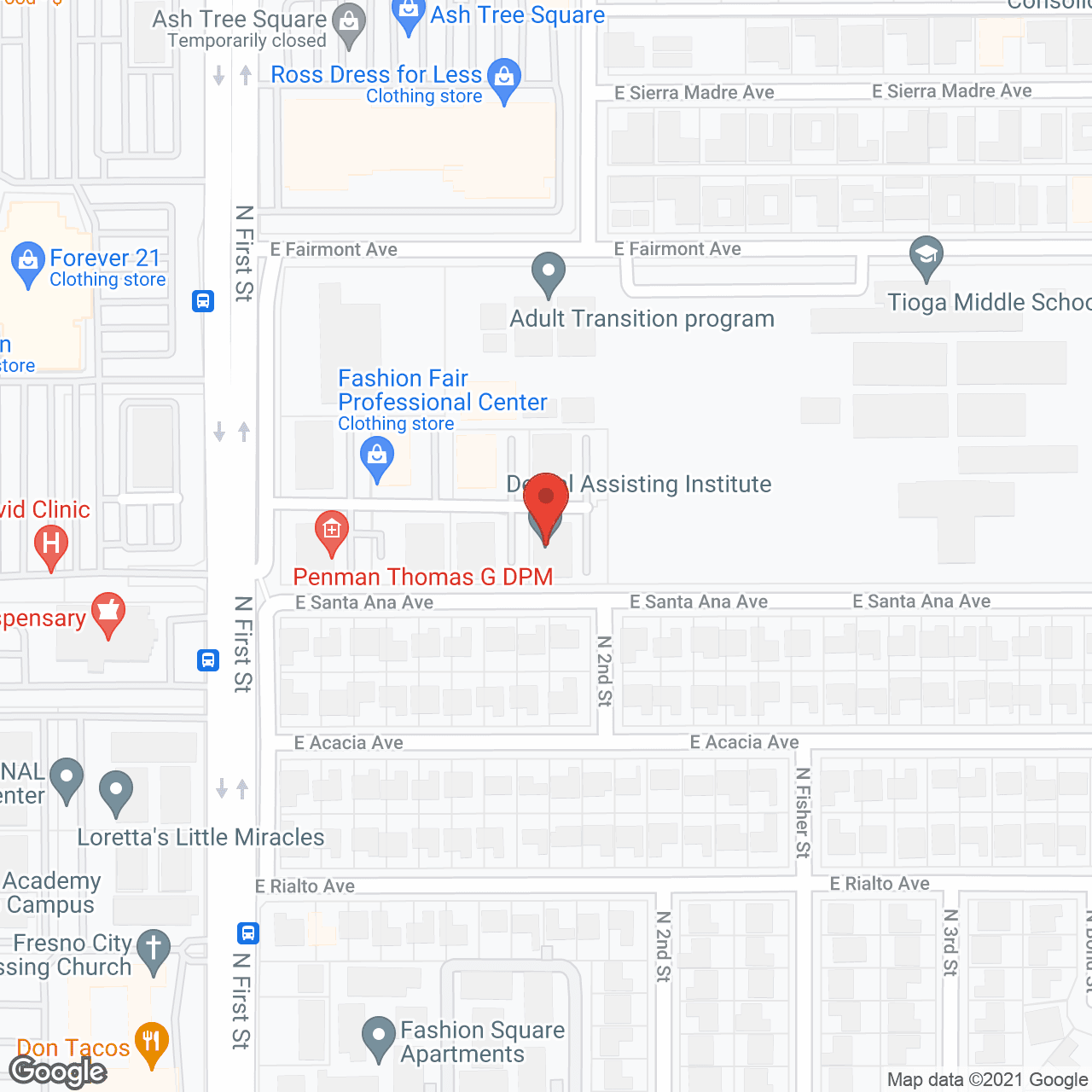 Map of the neighborhood around Wil Lea Mar Inc