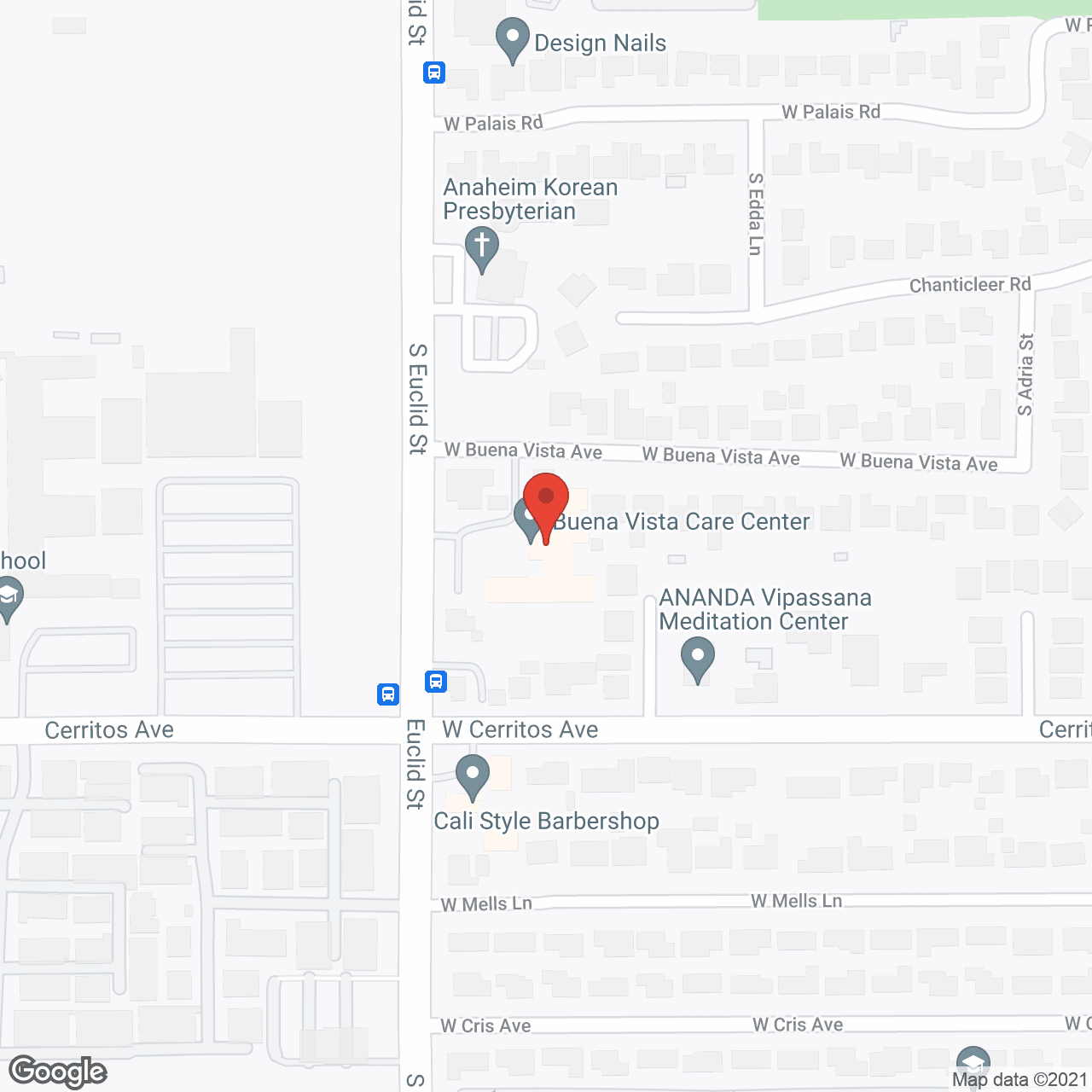 Buena Vista Care Ctr in google map