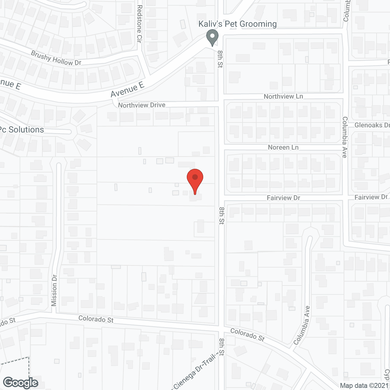 Map of the neighborhood around Ashton Manor Too