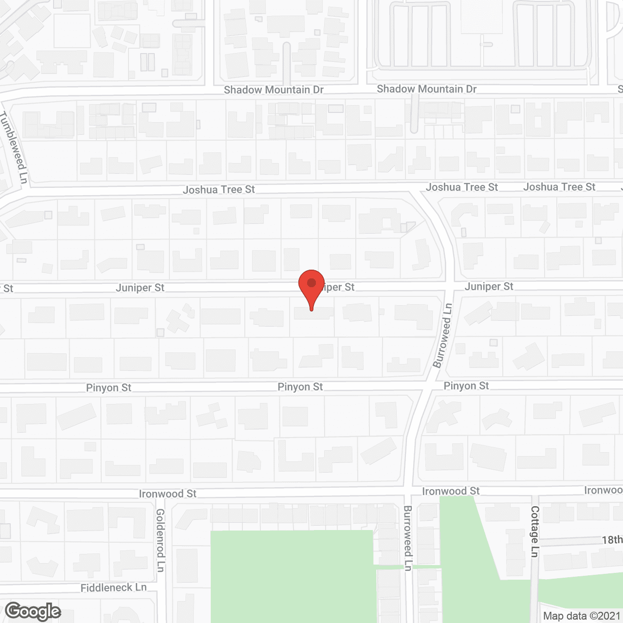 Map of the neighborhood around Britannia Lodge