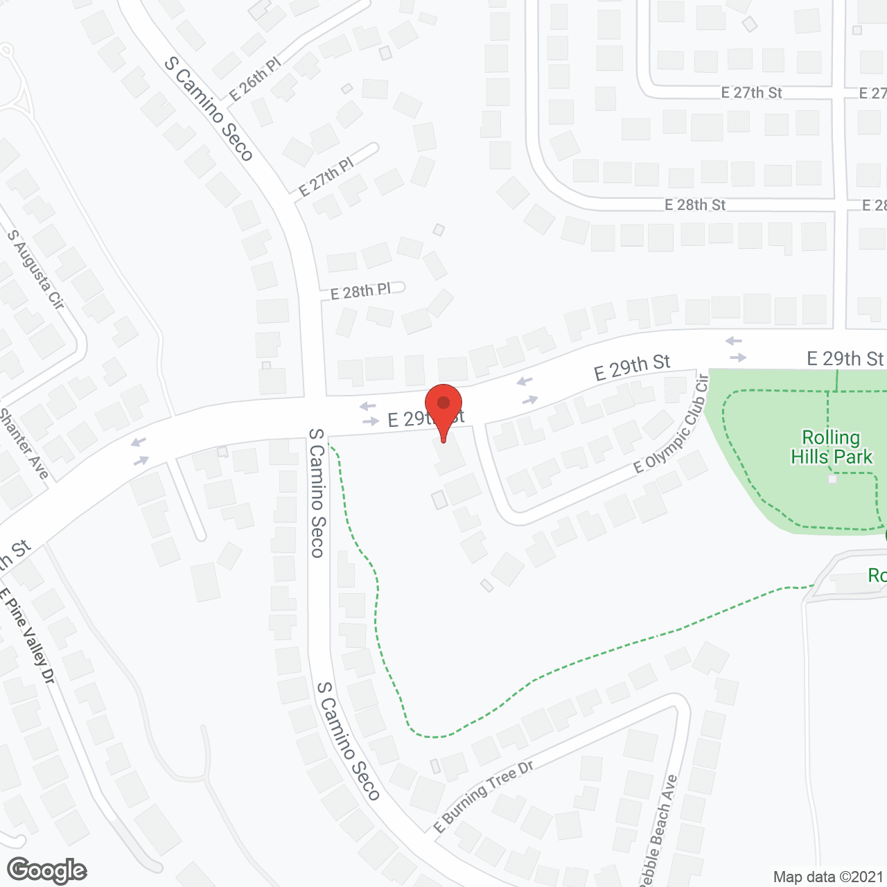 Map of the neighborhood around Tami's Personalized Care