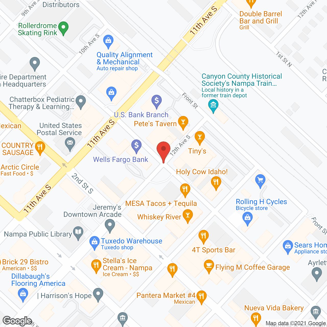 Map of the neighborhood around Hope House Home For Children