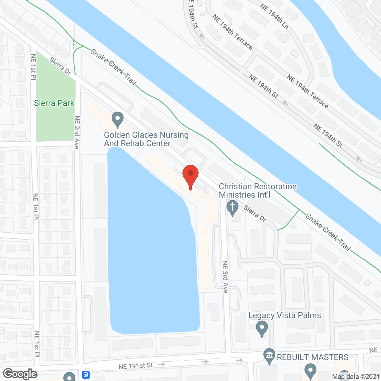 Map of the neighborhood around Livewell At Grand Court Lakes