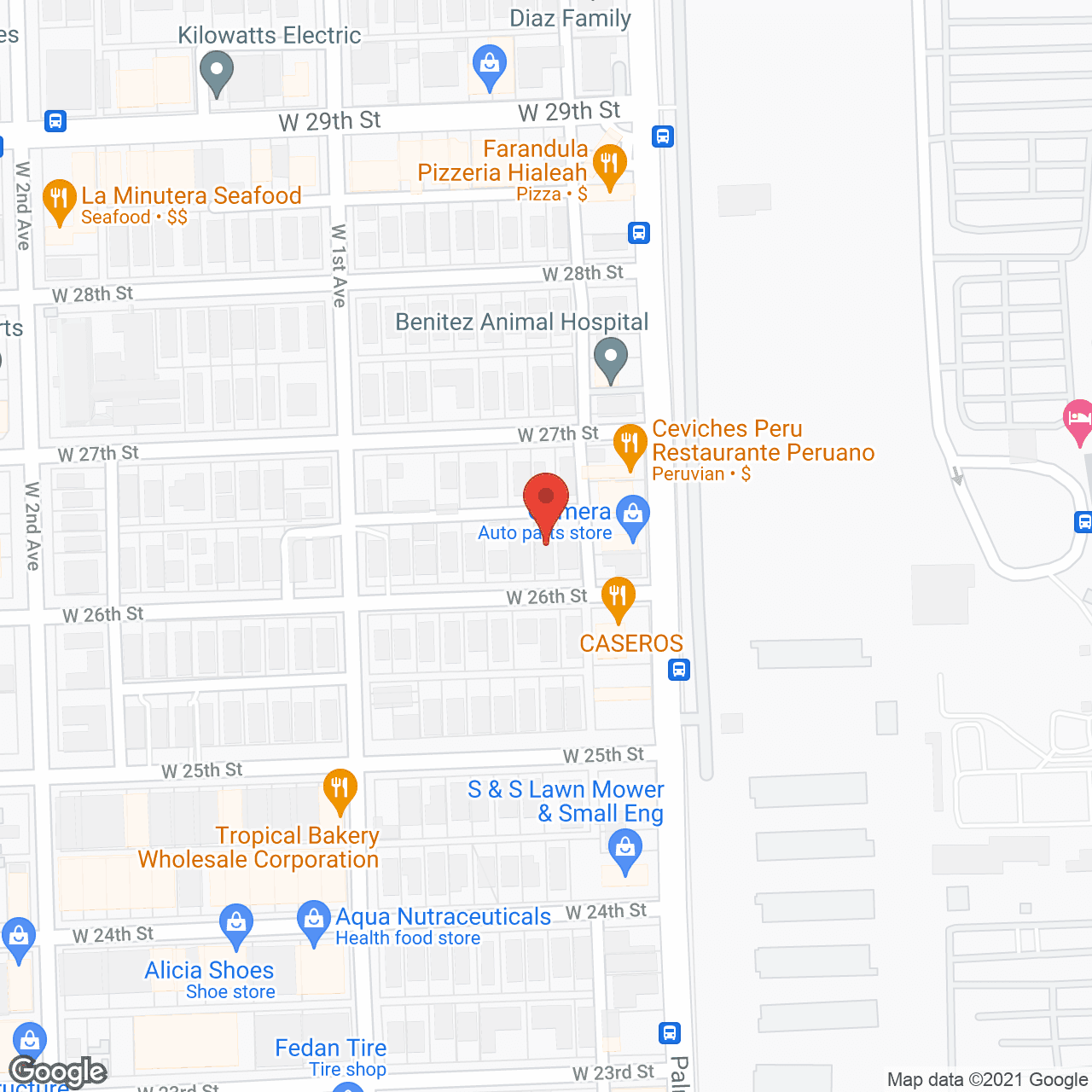 Map of the neighborhood around Oasis Home For the Elderly