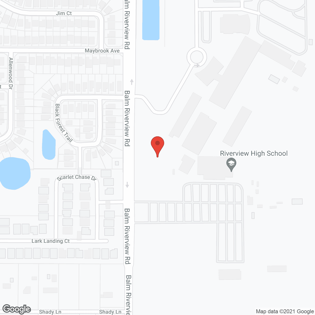 Map of the neighborhood around Dorothy Cares II ALF