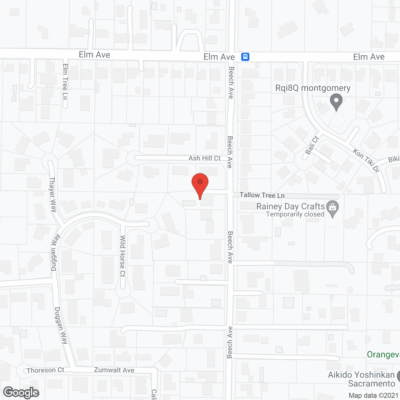 Map of the neighborhood around Orange Villas Home Care