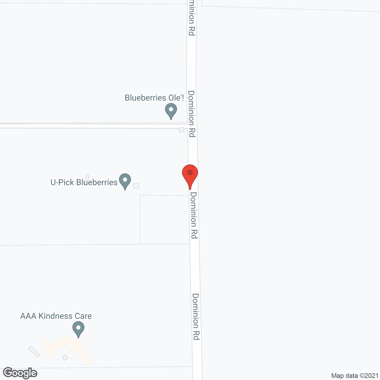 Map of the neighborhood around AAA Kindness Care Home II