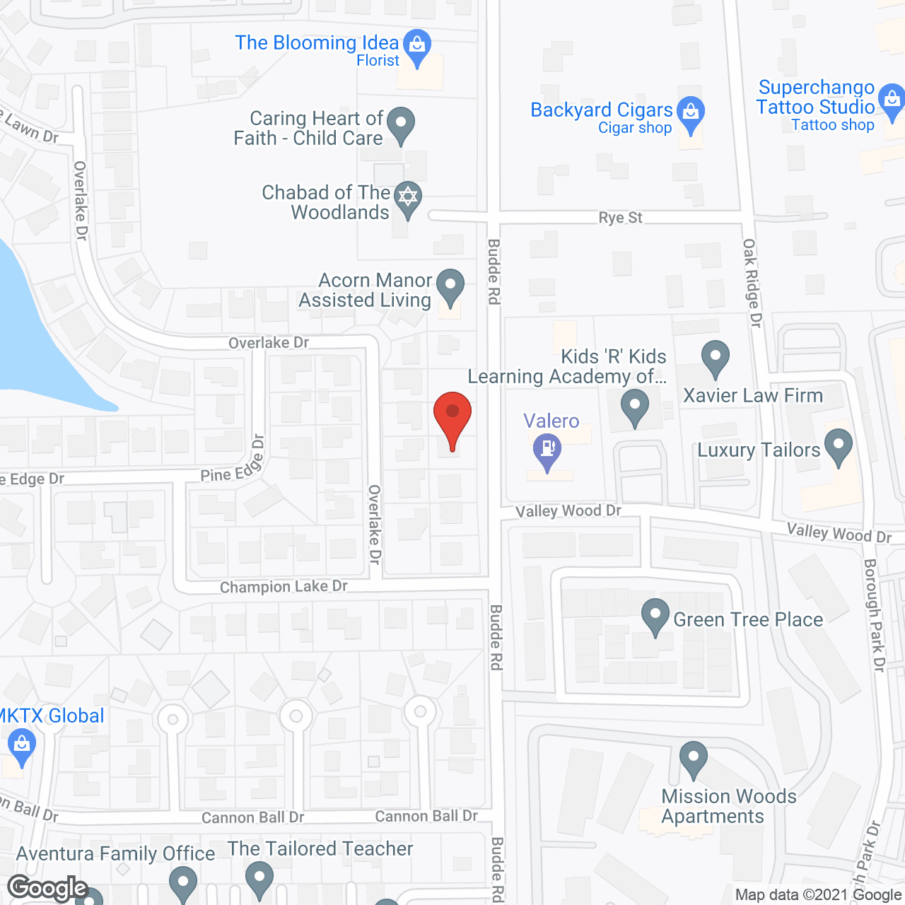 Map of the neighborhood around Unlimited Care Cottage 4