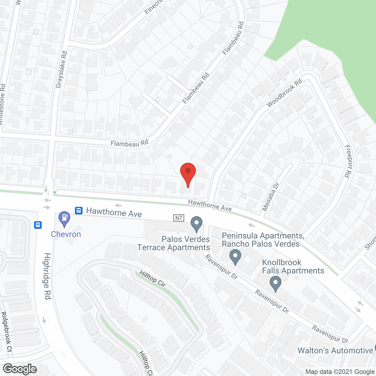 Map of the neighborhood around Golden Care Living IV