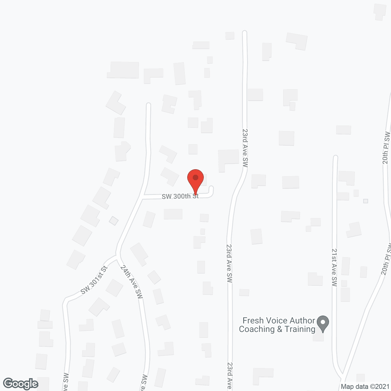 Map of the neighborhood around Soundview Elder Care
