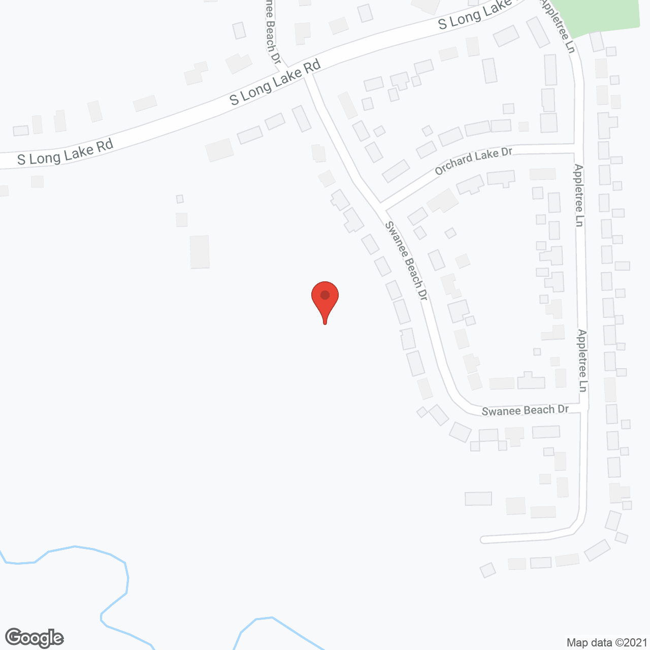 Map of the neighborhood around Provision Living at Fenton