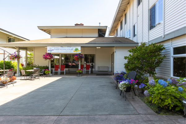 Farrington Court patio