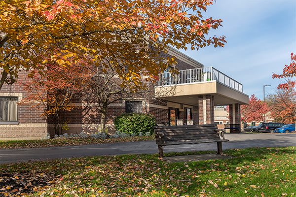 Elderwood Assisted Living at Cheektowaga outdoor common areas