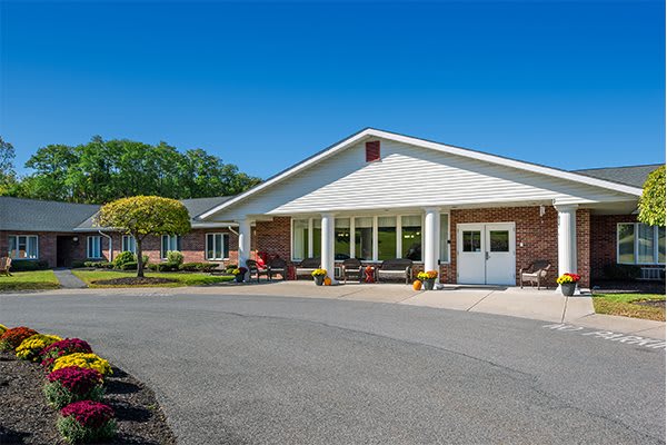 Elderwood Village at Colonie outdoor common area