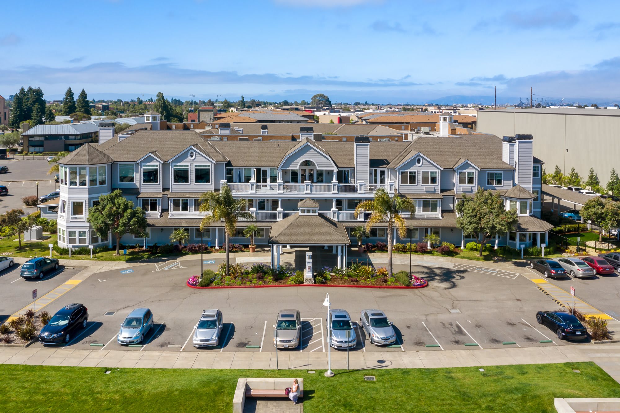 Cardinal Point aerial view of community