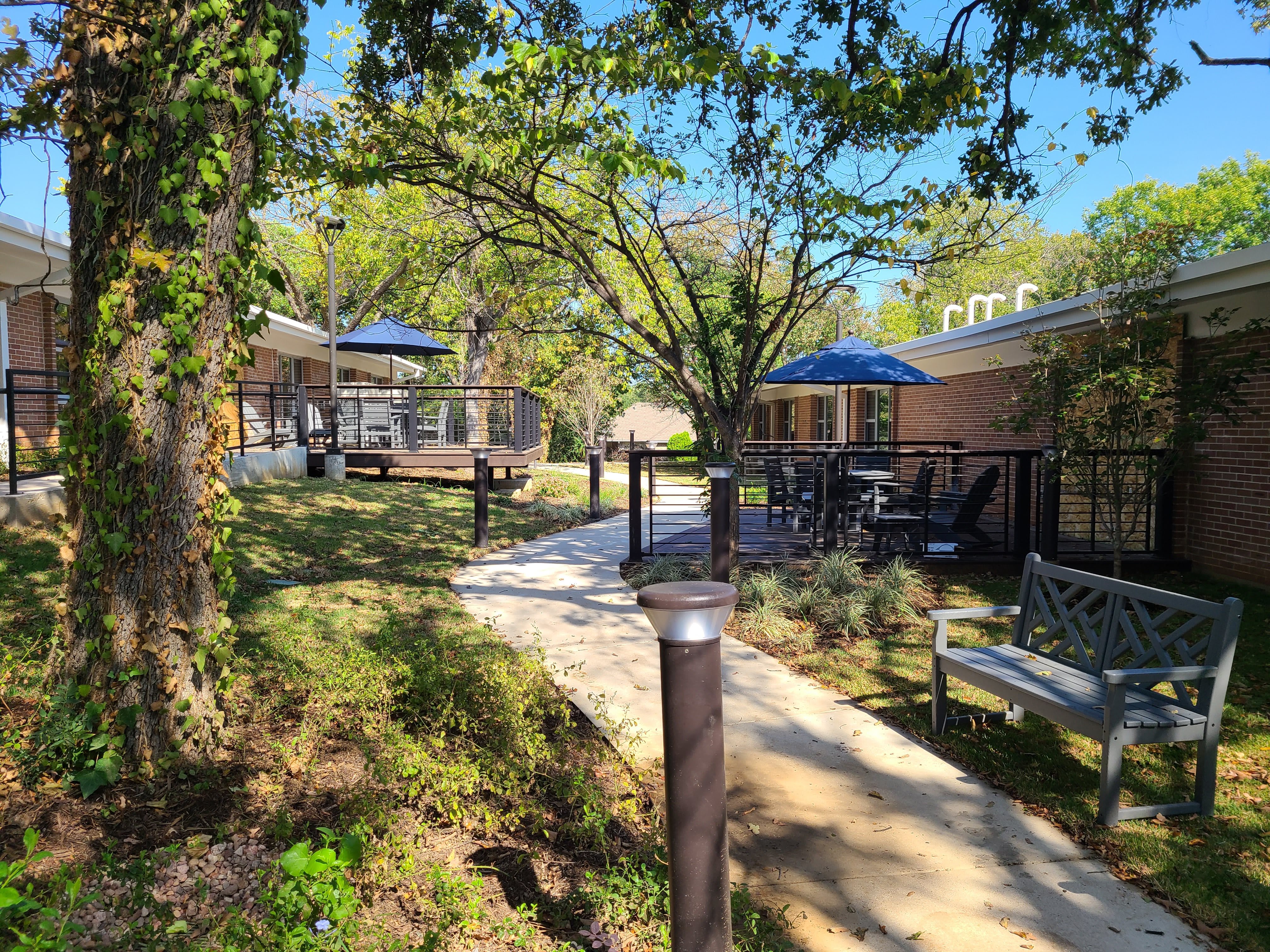 Fairhaven Denton outdoor common area