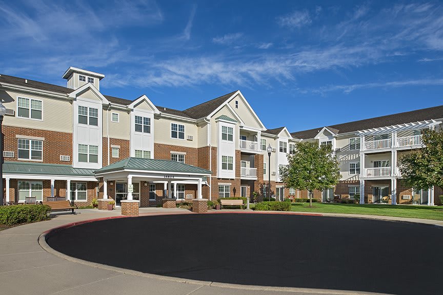 American House Cedarlake community Entrance